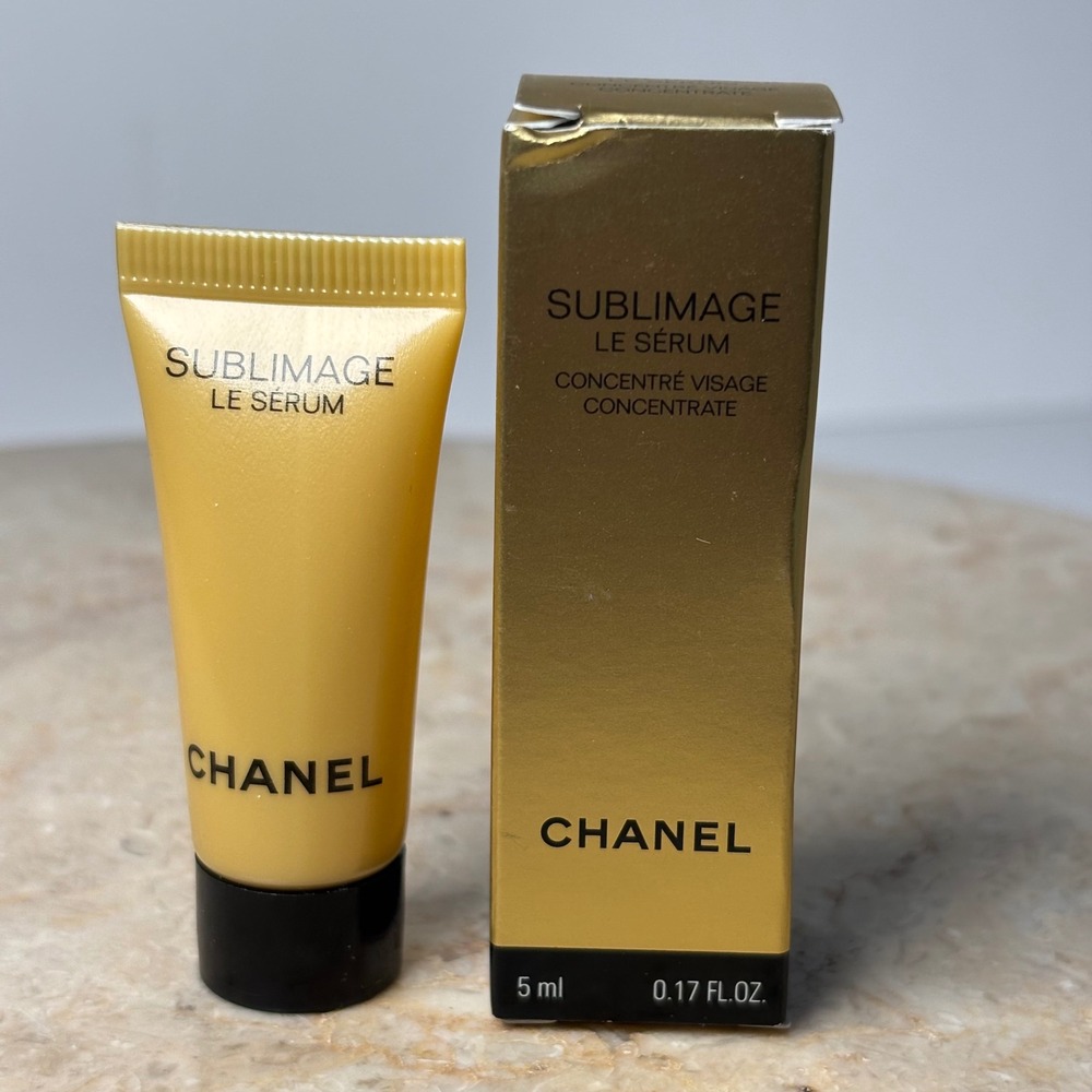 Chanel Sublimage Le Serum 5ml 0.17oz Gold Face Concentrate Mini NIB